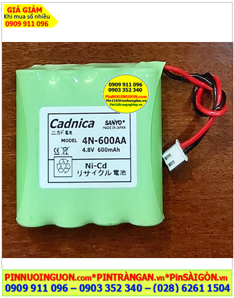 Sanyo Cadnica 4N-600AA, Pin nuôi nguồn Yamaha 4N-600AA chính hãng /Xuất xứ NHẬT